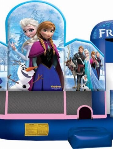 Inflatable Frozen 5 in 1 bouncy castle Combo