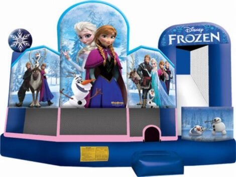 Inflatable Frozen 5 in 1 bouncy castle Combo