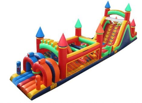 60 Feet Castle Obstacle Course