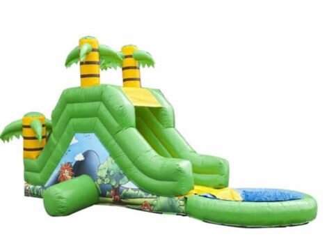 Inflatable Jungle Slide