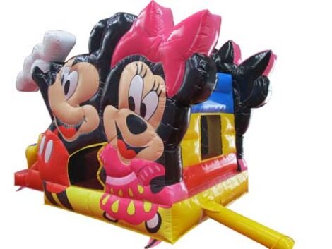 Inflatable Mickey & Minnie bouncy castle