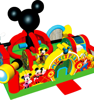 Mickey Park Interactive bouncy castle