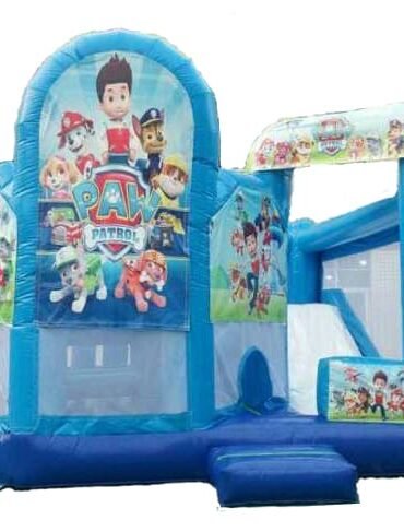 paw patrol 5 in 1 bouncy castle combo