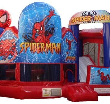 Spider Man 5 in 1 bouncy castle Combo