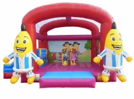 bananas in pj bouncy castle