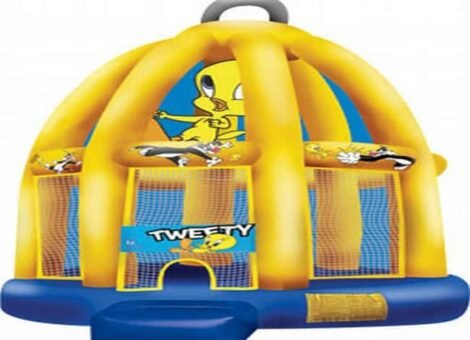 Inflatable Tweety Cage bouncy castle