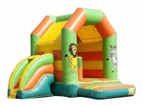 Cute Jungle Combo bouncy castle