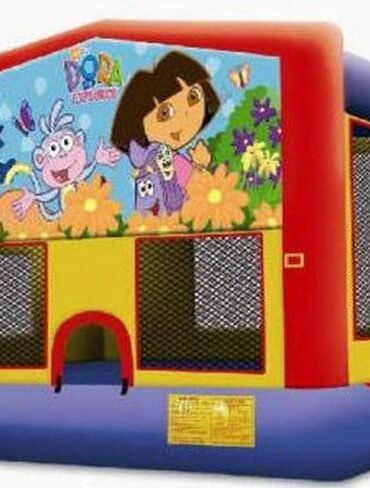Wacky Arched Bounce Castle With art panel ( Module Bounce )